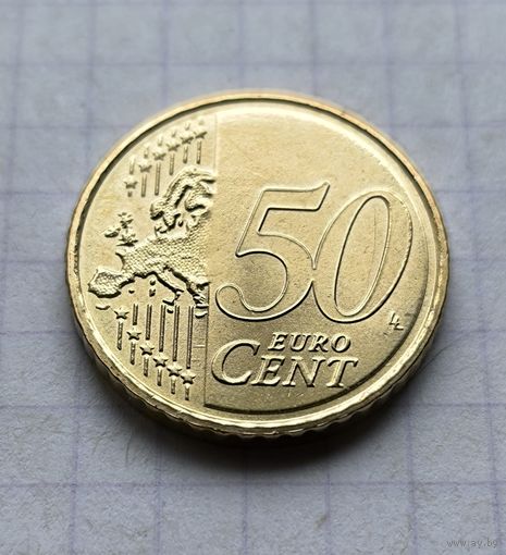 САН-МАРИНО 50 ЦЕНТОВ 2025 ГОД   UNC
