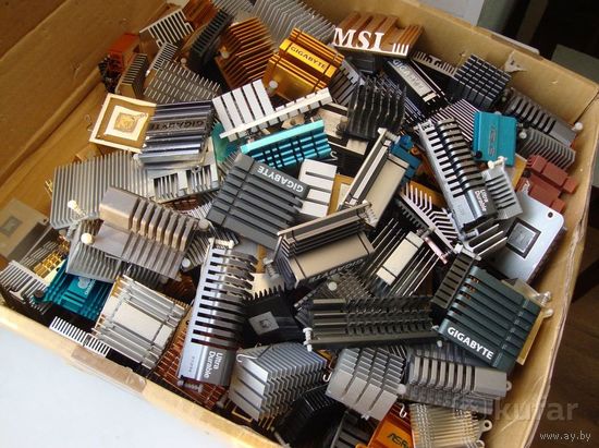 Радиаторы на чипы материнских плат