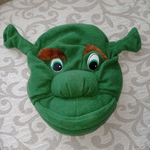 Шапка Шрэка, Шэк, голова, костюм