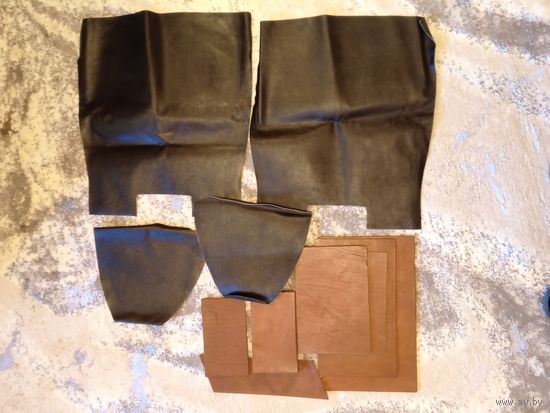 Крой офицерских хромовых сапог (некомплект)