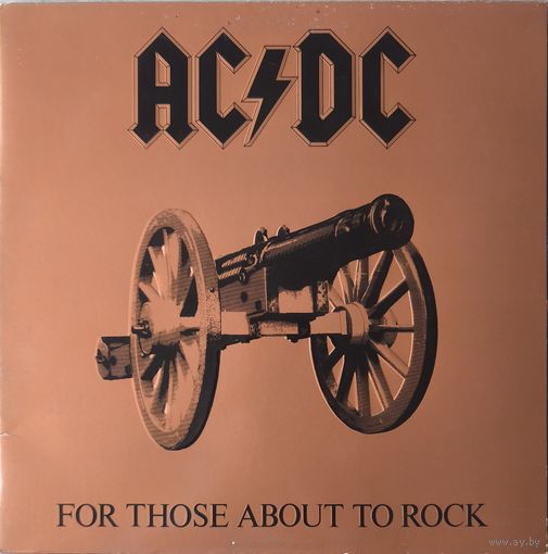 AC/DC For Those About To Rock (1 press UK 1981 NM)