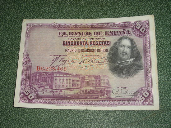 Испания, 50 Песет 1928
