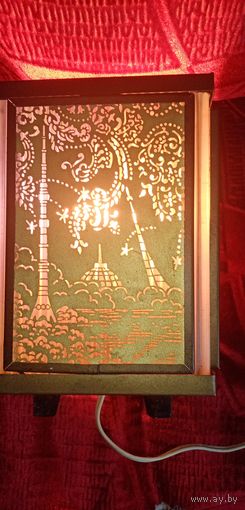 Лампа настольная ссср. Как есть.