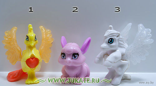 Серия игрушек из киндера
