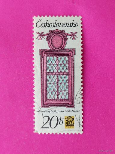 Чехословакия. Архитектура. ( 1 марка ). 11-12.
