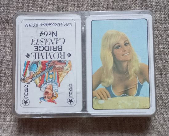 Винтажные Карты игральные две колоды