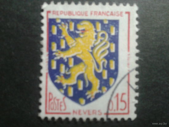 Франция 1962 герб города