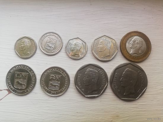 Монеты Венесуэлы