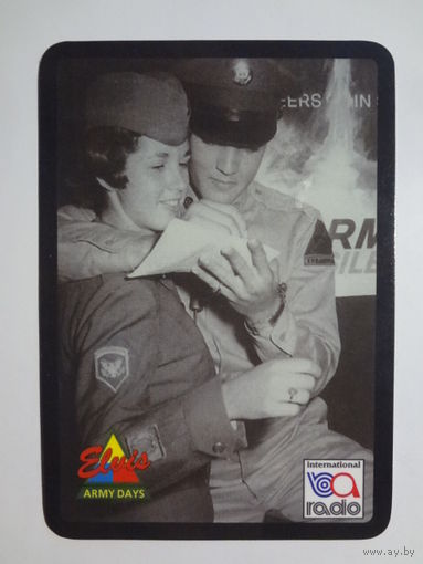 Календарик 1998 г. Элвис.