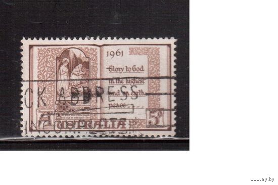 Австралия-1961, (Мих.315) гаш. , Рождество,