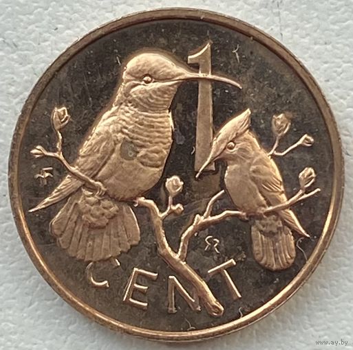 Британские Виргинские острова 1 цент 1974 г.