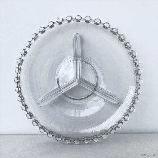 Менажница стеклянная Мерседес