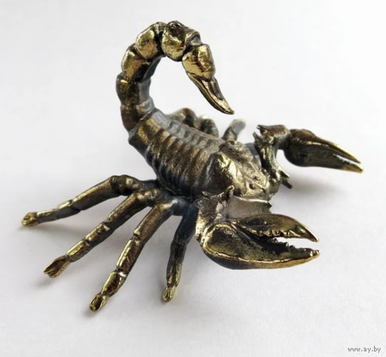 Статуэтка Скорпион Латунь