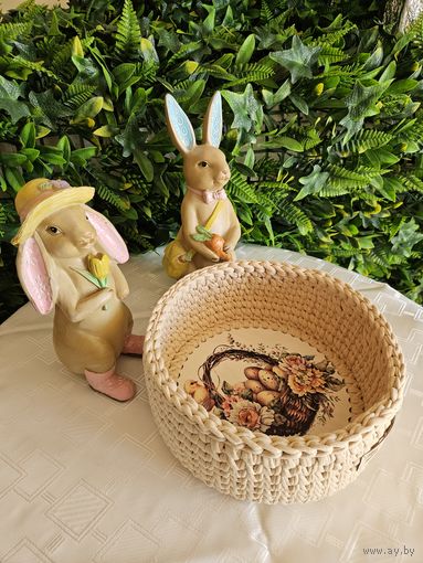 Корзина ручной работы