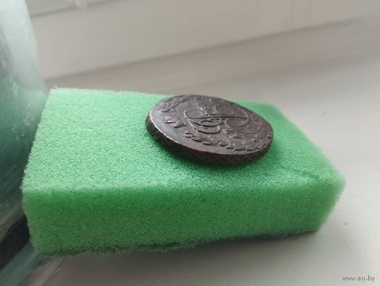 РОССИЯ 5 КОПЕЕК 1781 ЕМ, отличный рельеф