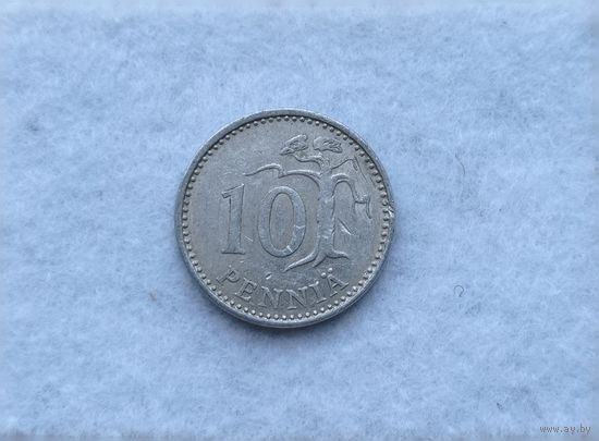 Werty71 Финляндия 10 пенни 1983 Алюминий