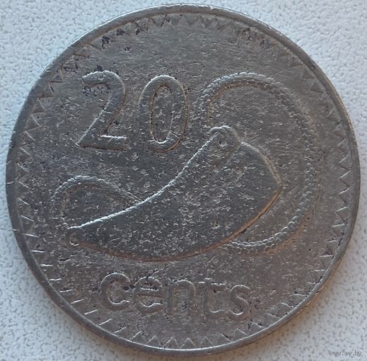 Фиджи 20 центов 1969 г.