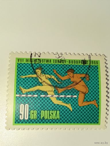 Польша 1966 VIII Чемпионат Европы по легкой атлетике в Будапеште 1966 года