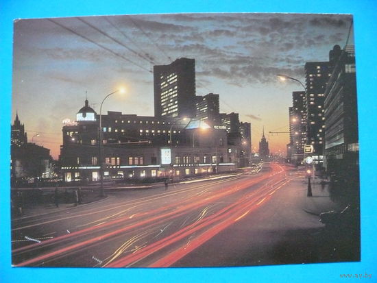 Балабанов П.(фото), Москва. Проспект Калинина; 1986, чистая.