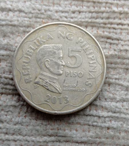 Werty71  Филиппины 5 песо 2013 Филиппинские острова