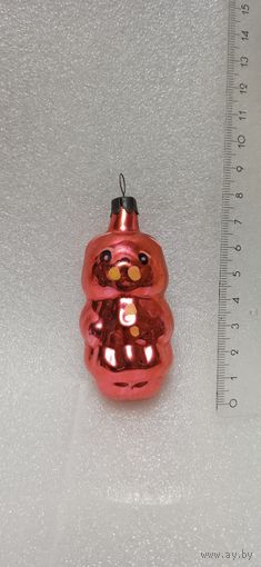 Ёлочная игрушка Медведь. 14