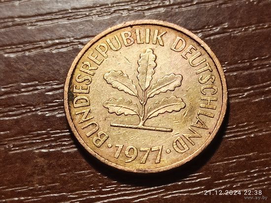 Германия 5 пфеннигов 1977