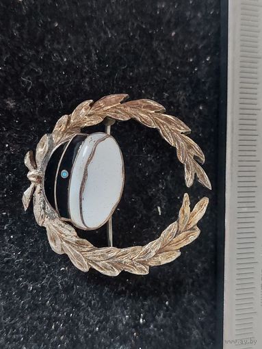 Значок серебро Швеция