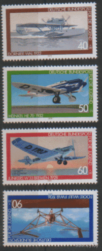 ФРГ. М. 1005/08. 1979. Из истории авиации. ЧиСт.