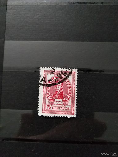 1945 Аргентина генерал Сан Мартин выпускалась одиночкой (2-12)
