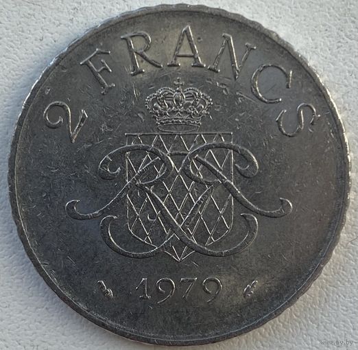 Монако 2 франка 1979 г.