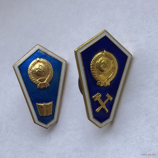 Среднее юридическое и техническое 2 значка одним лотом