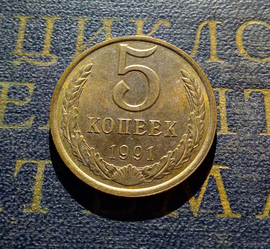 5 копеек 1991 Л СССР #06