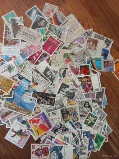 Марки Германии. Сборный лот. Боее 300 штук.