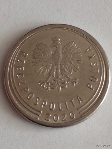 Польша 50 грошей 2020 г.