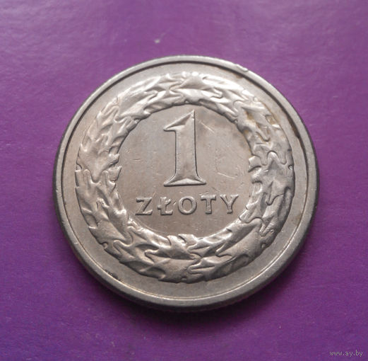 1 злотый 1991 Польша #02