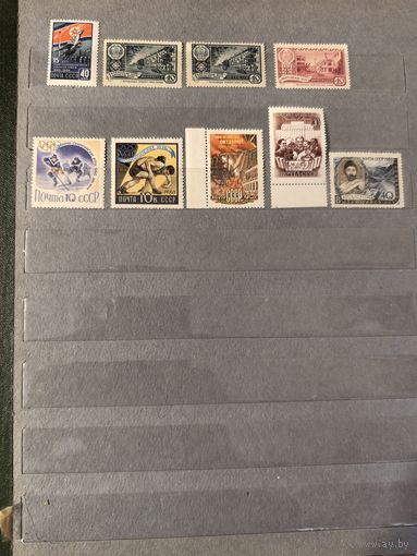 Лот чистых марок СССР 1960 год