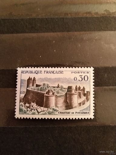 1960 Франция архитектура чистая клей лёгкая наклейка (4-8)