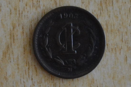 Мексика 1 сентаво 1903