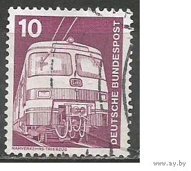 ФРГ. Городской транспорт. Трамвай. 1975г. Mi#847.