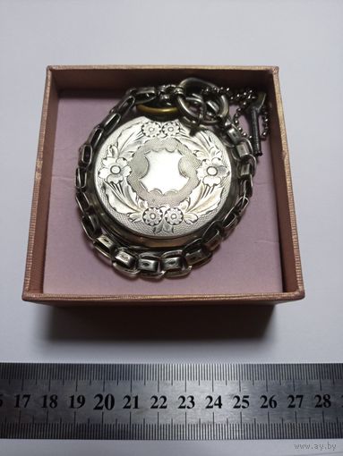 Часы старинные швейцарские Tobias из серебра 84 (875) пробы на ходу,обслужены,на ходу