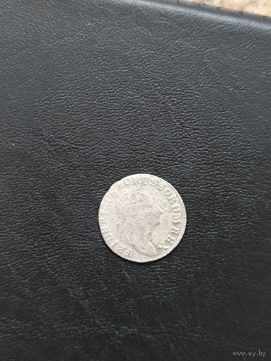 Сілезская Прусія 1780 3 грошы Силезская Пруссия 3 грошена Фридерик Великий