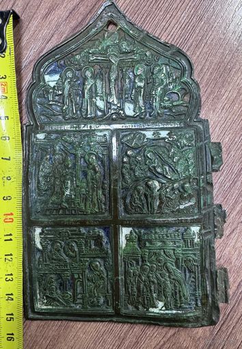 Створка складня эмали с рубля