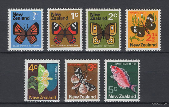 Новая Зеландия 1970** Стандарт Фауна