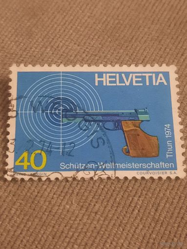 Швейцария 1974. Чемпионат по стрельбе Thun 1974