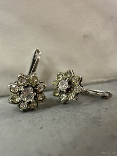 Серьги СЕРЕБРО 925 пр. (6).  Распродажа коллекции!!!