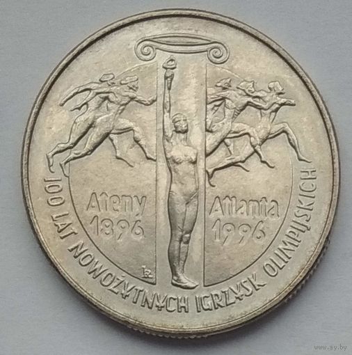 Польша 2 злотых 1995 г. 100 лет Олимпийским Играм