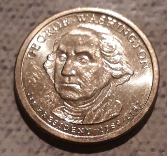 1 доллар 2007  D США Джордж Вашингтон