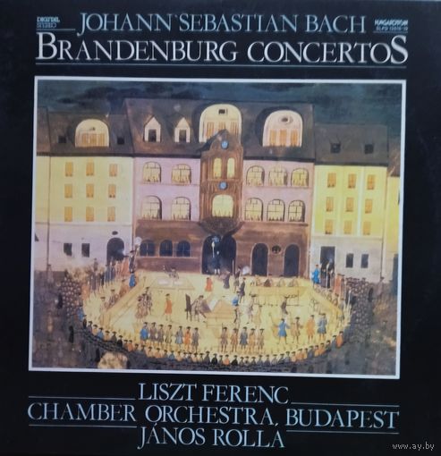 J.S. Bach /Brandenburg Concertos/1987, HCD, 2LP, Hungary