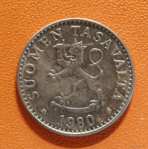 Финляндия 20 пенни 1980 г., KM# 47