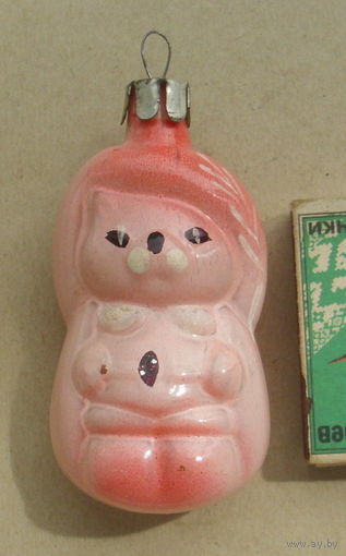 Ёлочная игрушка. Кот в сапогах.
